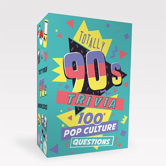 Gift Republic - Wholesale Card Game - Totally 90s Trivia