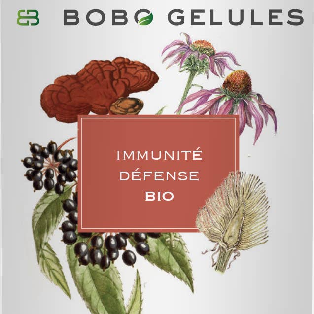 Food Supplement - BOBO GELULES IMMUNITE DEFENSE BIO for wholesale by Les Laboratoires du Docteur Bobo