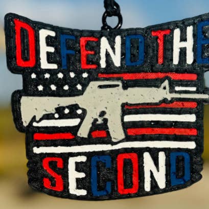 Defend the 2nd Car Freshie/Car Scent/Air Freshener/Patriotic for wholesale by Scent Story Freshies