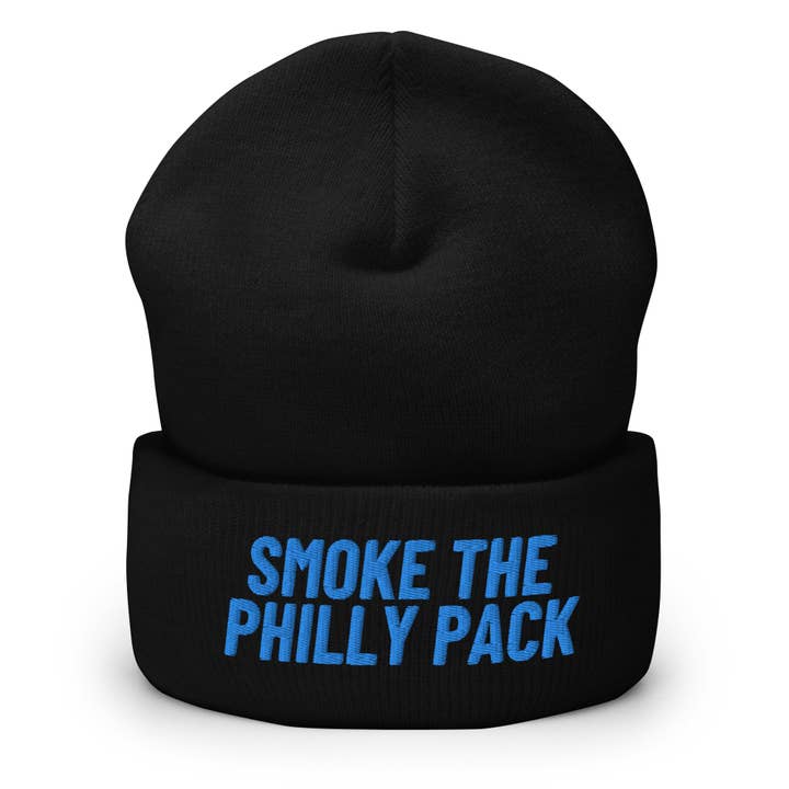 Smoke The Philly Pack Cuffed Beanie - Philadelphia for wholesale by The Beanie Shop