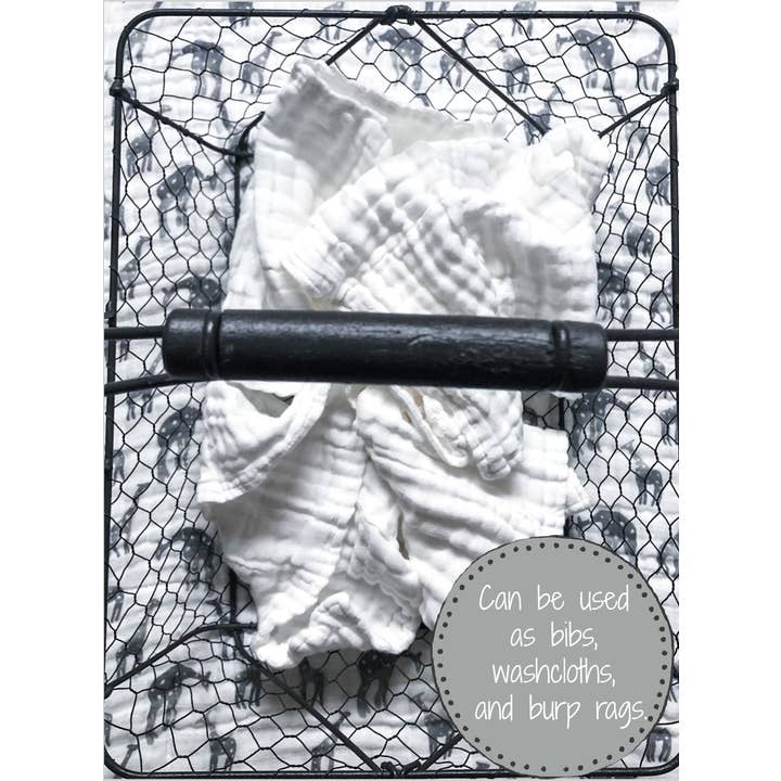 LollyBanks - Wholesale Wash Cloth - Kids & Baby - Splish Splash - Baby Toddler Washcloth 6 Pack2