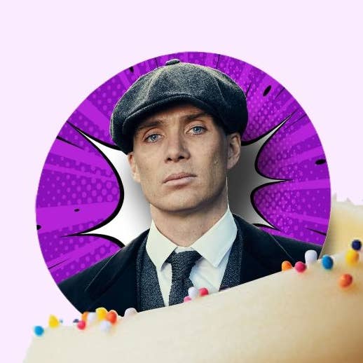 Décorations comestibles pour cupcakes Tommy Shelby. pour la vente par Cool Story Gifts