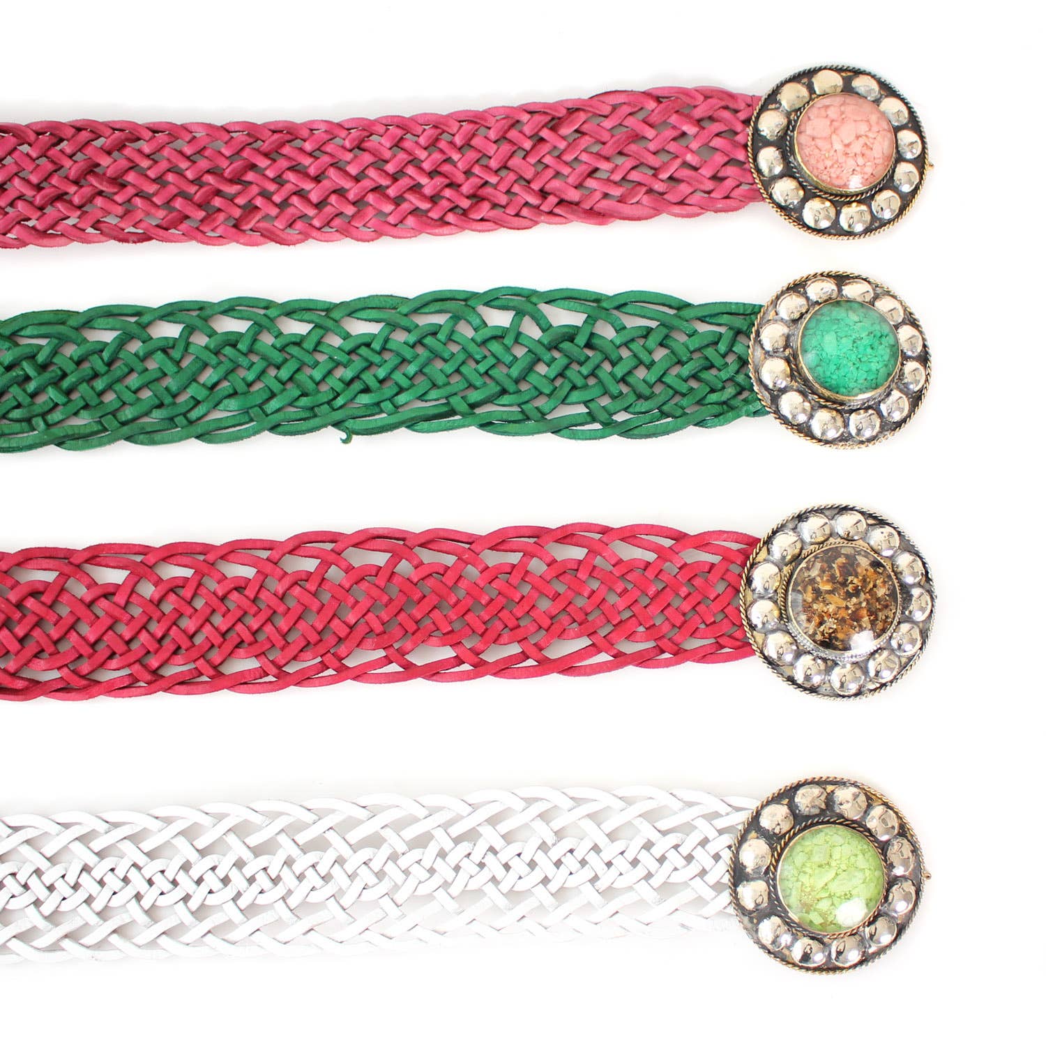 Logionline SLU - Wholesale Belt - Women's - Leather Belt with Round Buckle - Medium1