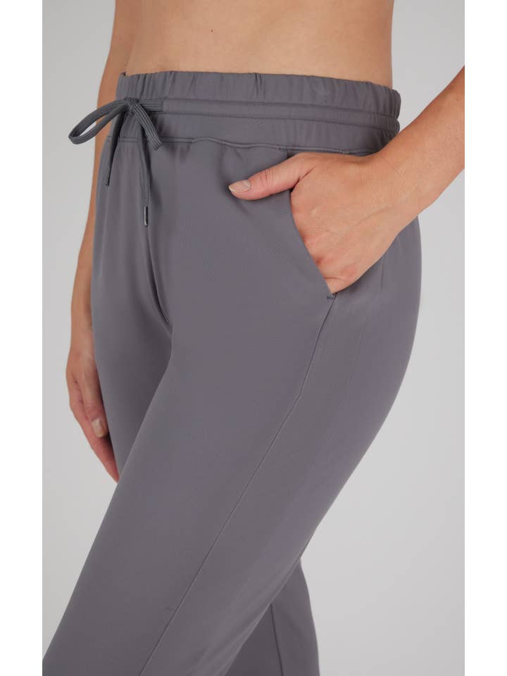 90 Degree by Reflex & Yogalicious - Wholesale Athletic Sweatpants/Joggers - Women's - Women's Fleece Inside Everyday Jogger with Drawstring2