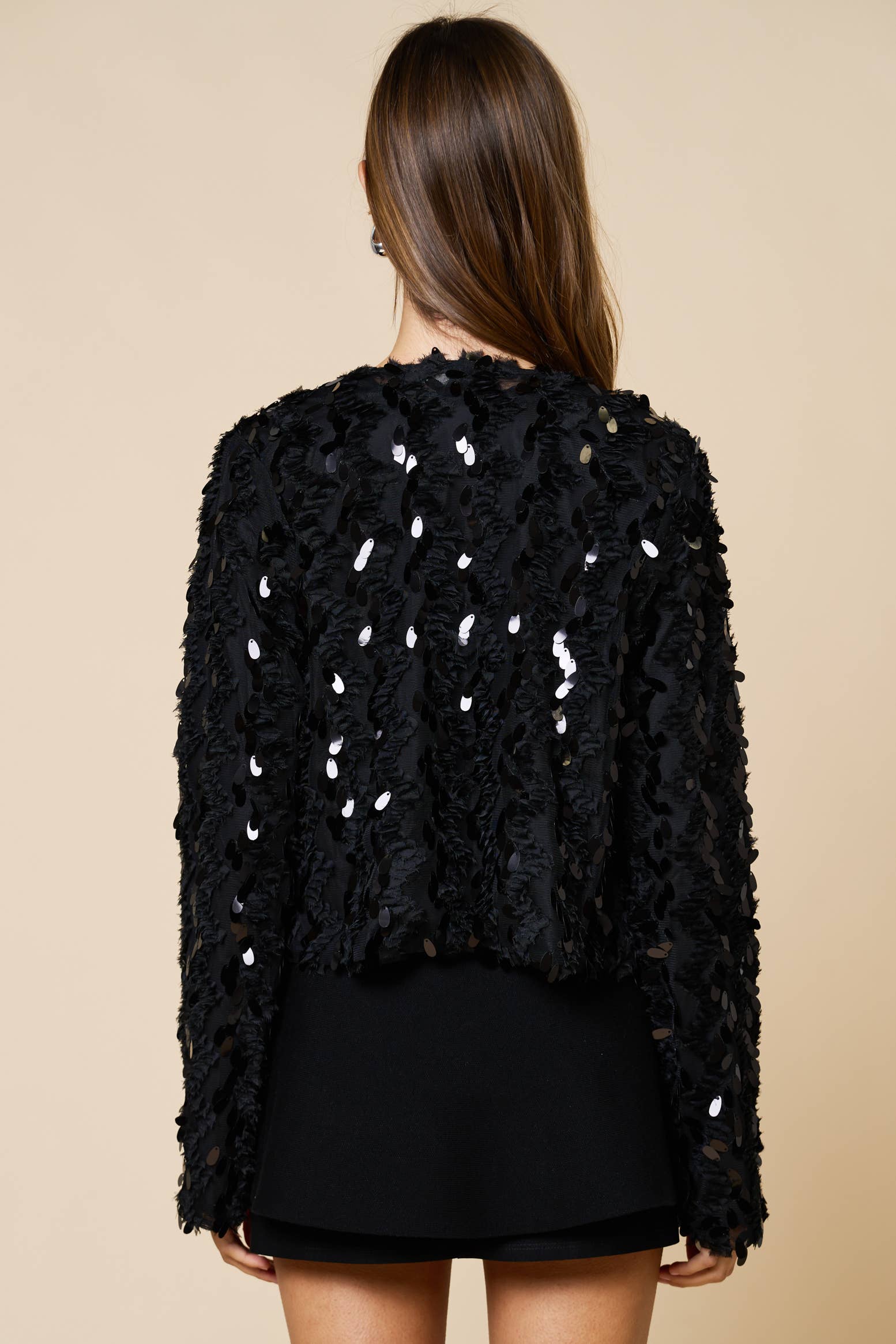 Lalavon - Vente Cardigan – femme - Cardigan ValentinenSequin13