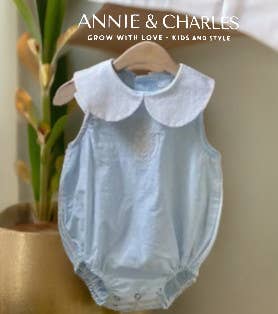 Annie & Charles - Wholesale Clothing Set - Baby - Annie & Charles® Baby Bloomer and VIOLA Dress0