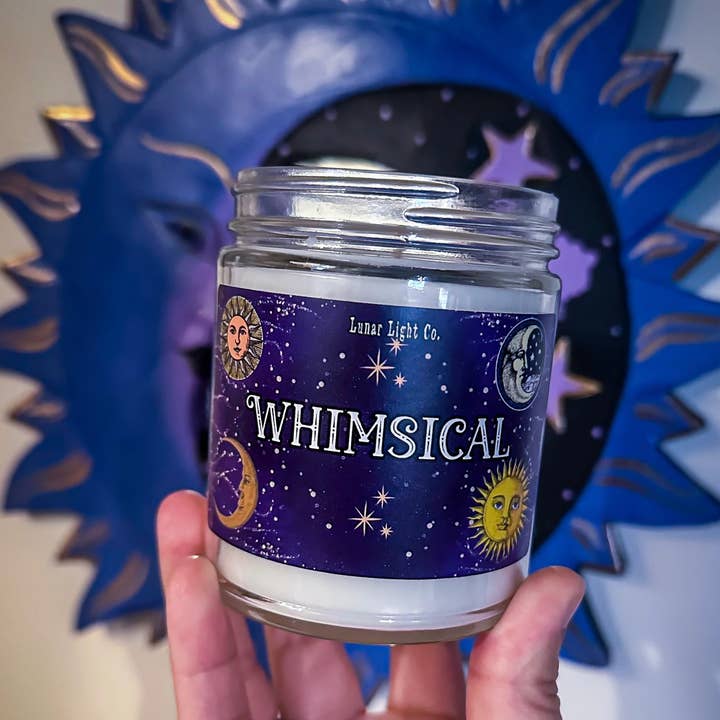 90s Whimsigoth Whimsical Scented Candle Celestial Witchy for wholesale by Lunar Light Co.