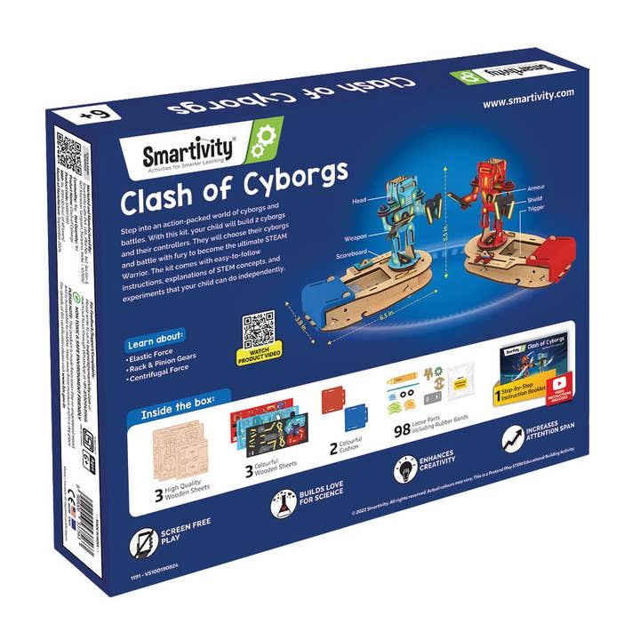 Inside Out Toys – wholesale Toy set – Kids – Smartivity Clash of Cyborgs2