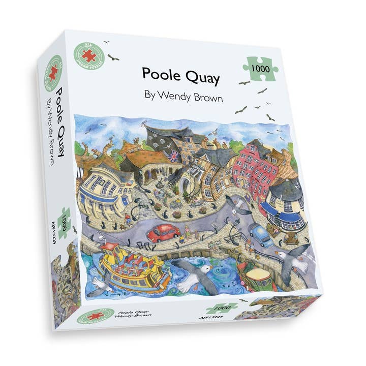 Rompecabezas de 1000 piezas de Wendy Brown de Poole Quay para venta al por mayor de All Jigsaw Puzzles