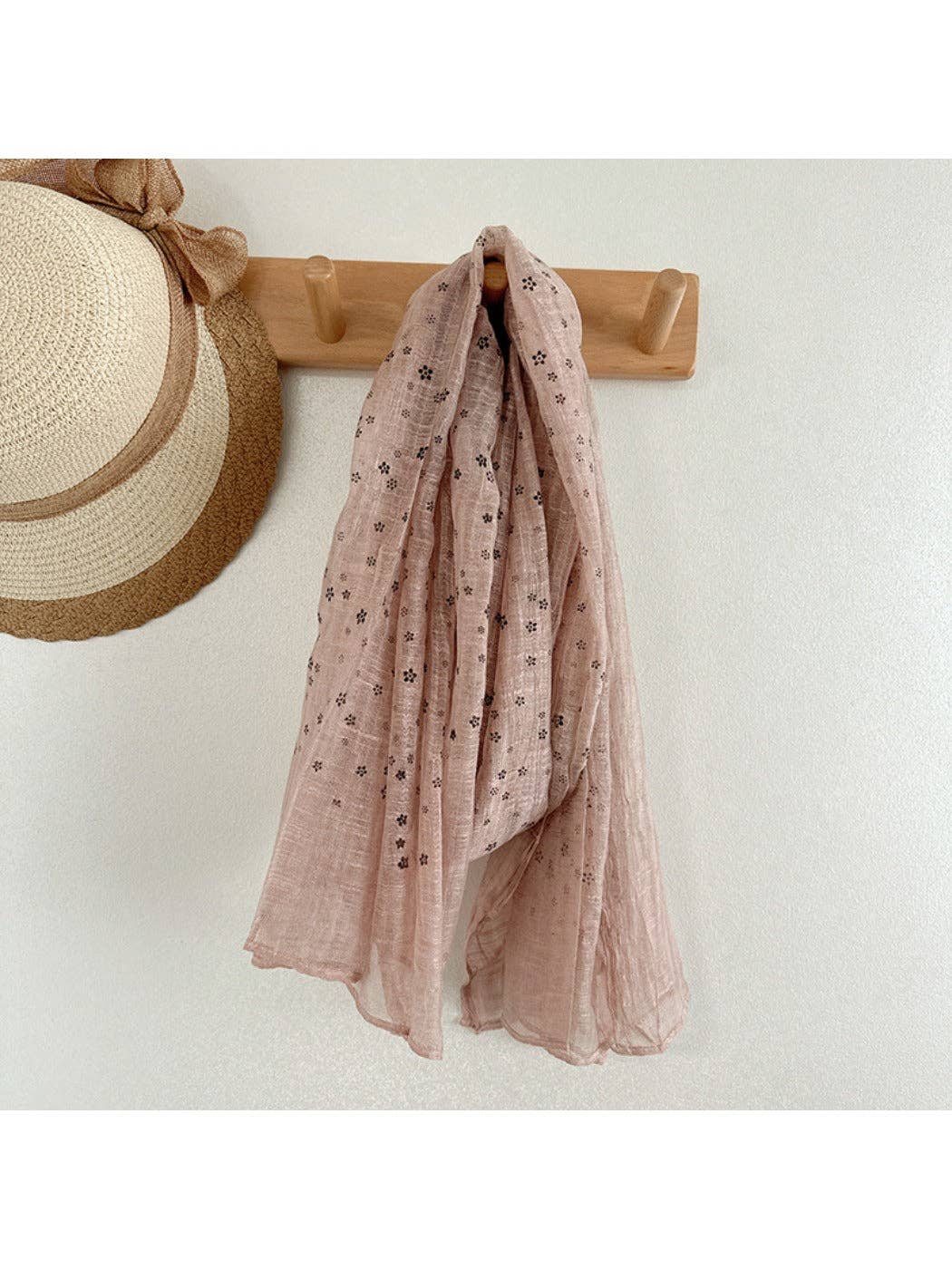 Funkyrel® Atzbranding Limited - Wholesale Sjaal - Dames - Scarvii - Zachte Sjaal met Bloemenpatroon6