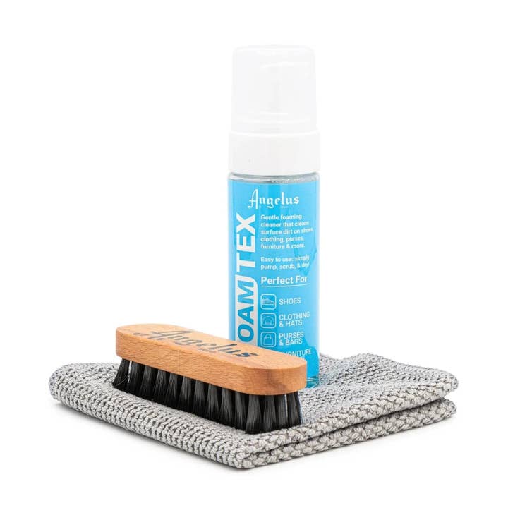 Angelus Brand - Wholesale Shoe Care Kits & Sets - Angelus Foam-Tex Cleaning Kit