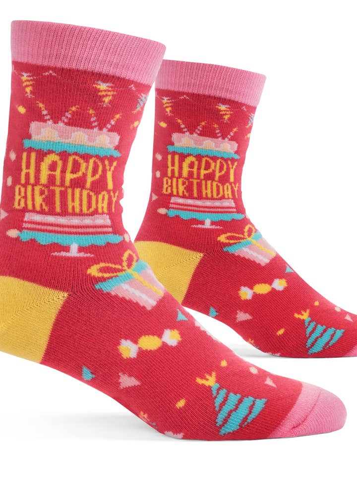 Happy Birthday (Kids) Socks for wholesale by Lavley