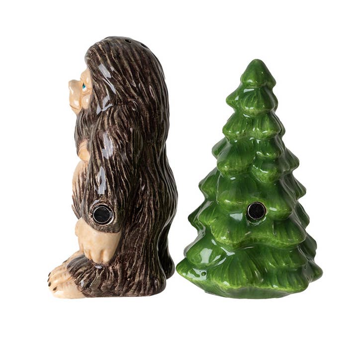 Pacific Trading - Vente Ensembles salière et poivrière - Ensemble de salières et poivrières en céramique Bigfoot4