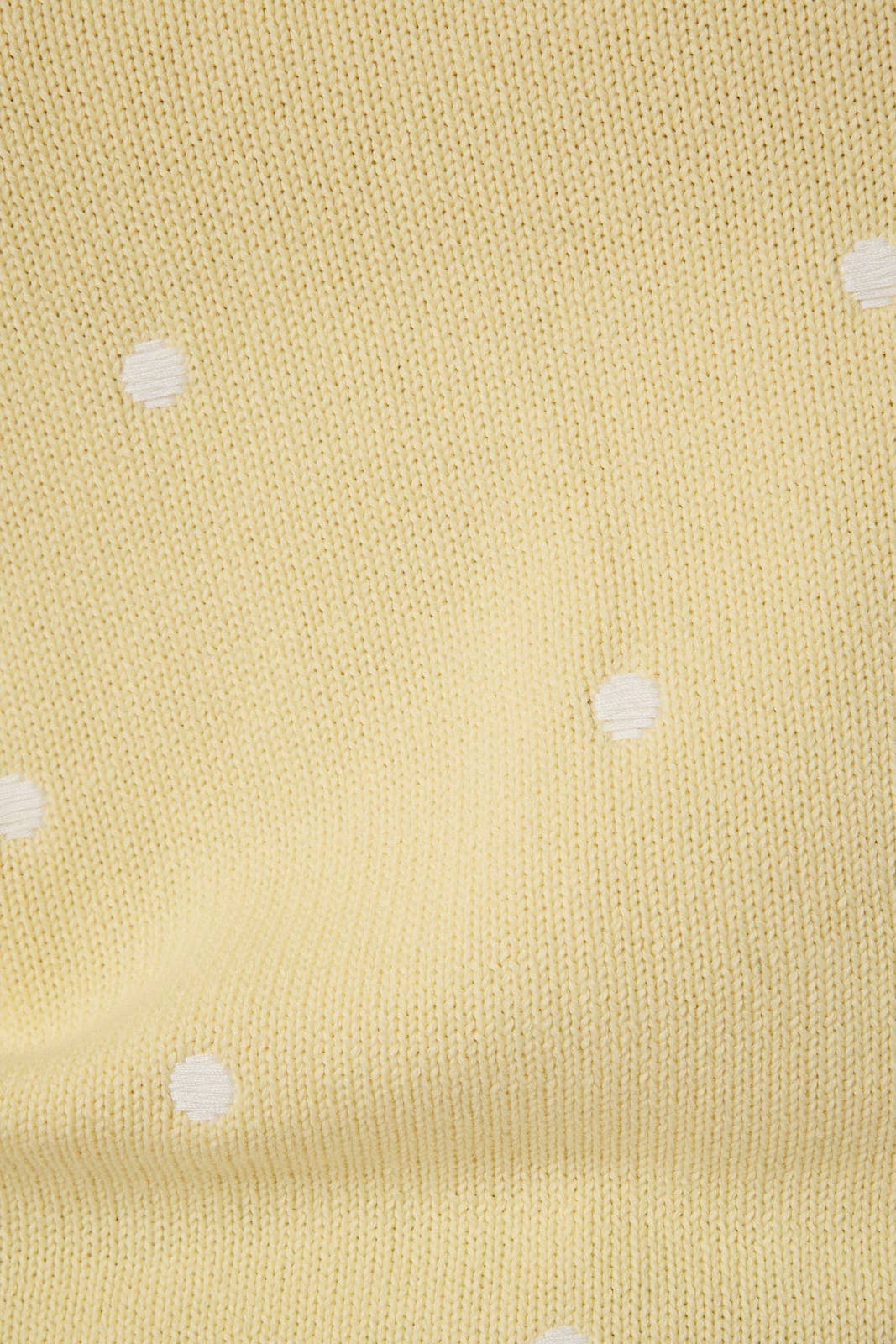 Sunday Edition - Wholesale Knit Sweater - Women's - ROUND NECK PUFF SHORT SLEEVE "POLKA DOT" EMBROIDERED SWEATER36