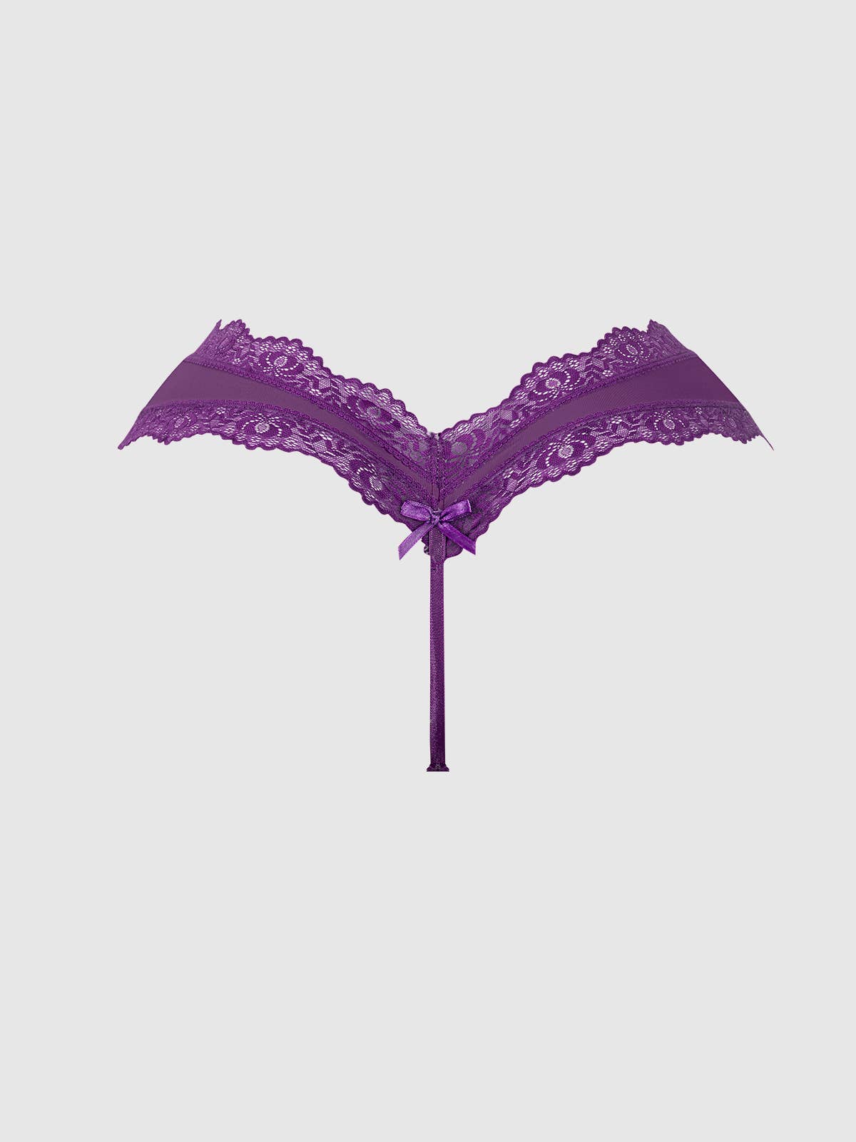 House of Desire – Engroshandel Undertøj - Dame – Vera Microfiber G-streng med blondetrimle18