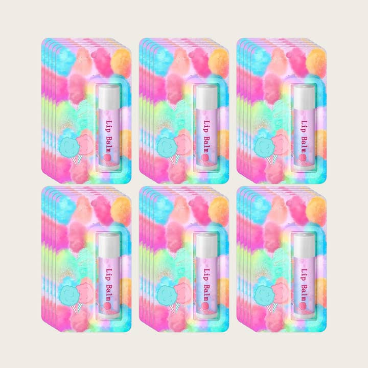 Lippenbalsame mit Zuckerwattegeschmack für den Großhandel von Ella Blue
