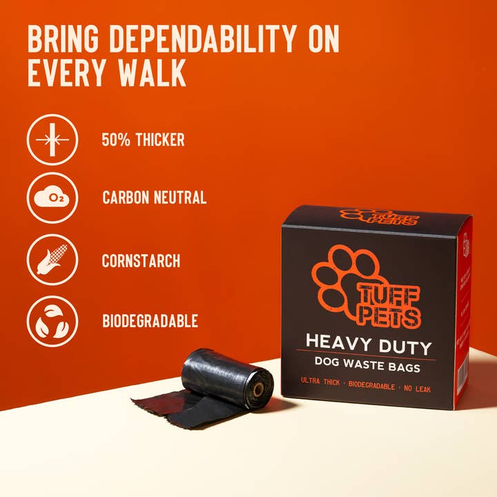Tuff Pets - Wholesale Pet Poop Bag - Biodegradable Heavy Duty Dog Poop Bags