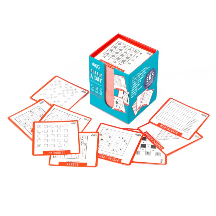 Professor Puzzle USA, Inc. - Wholesale Puzzle - Adult - Puzzle a Day 365 Brain Puzzles