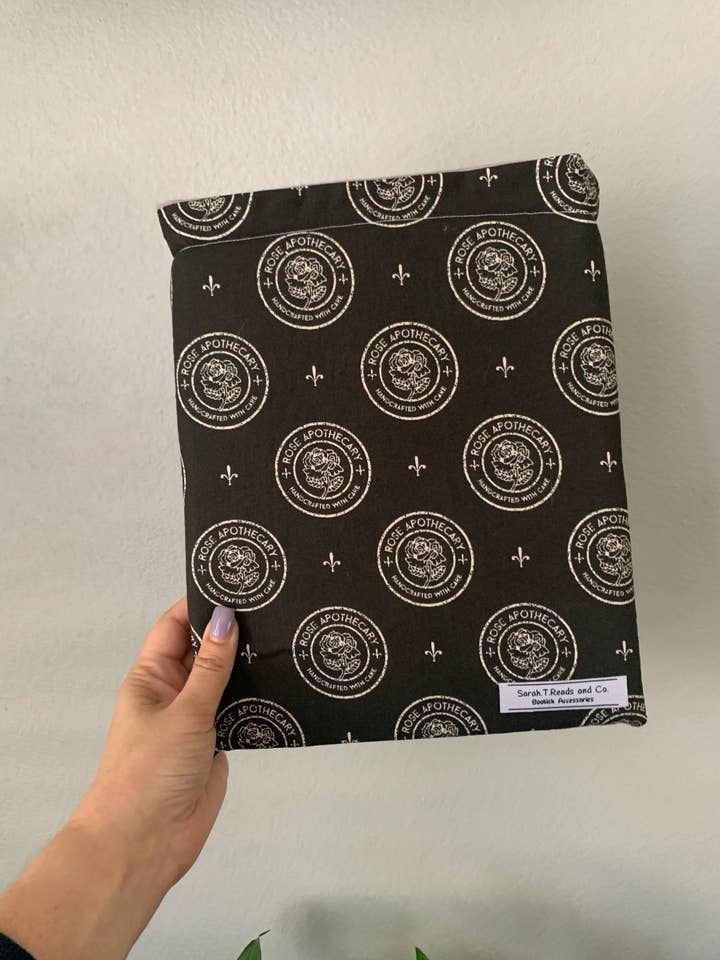 Rose Apothecary Book Sleeve for wholesale by Pages and Paws