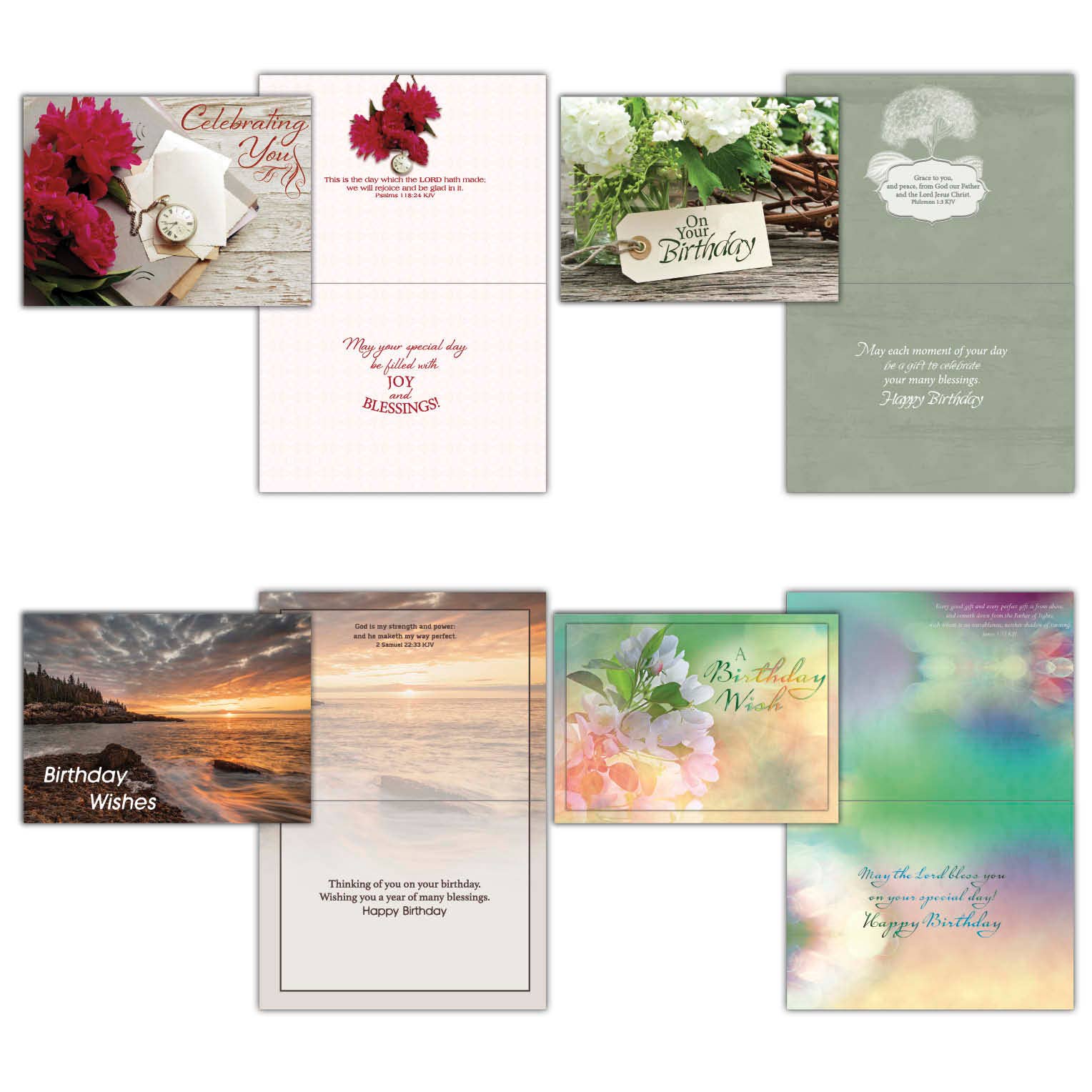 Crown Point Graphics - Wholesale Birthday Card - Celebrations -  48 Assorted Birthday Cards by Shared Blessings3