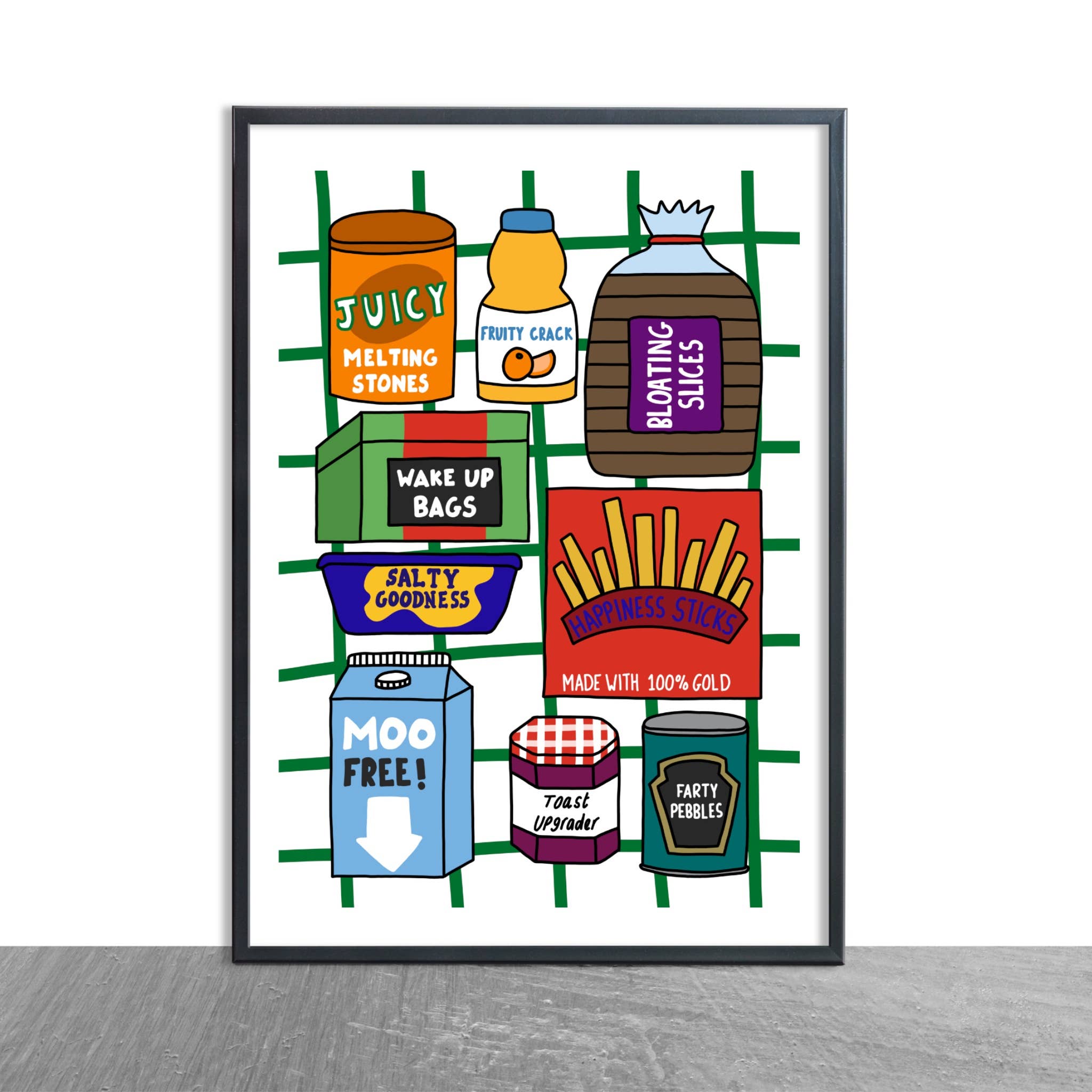 Marblehead - Wholesale Art Print - Snacks print