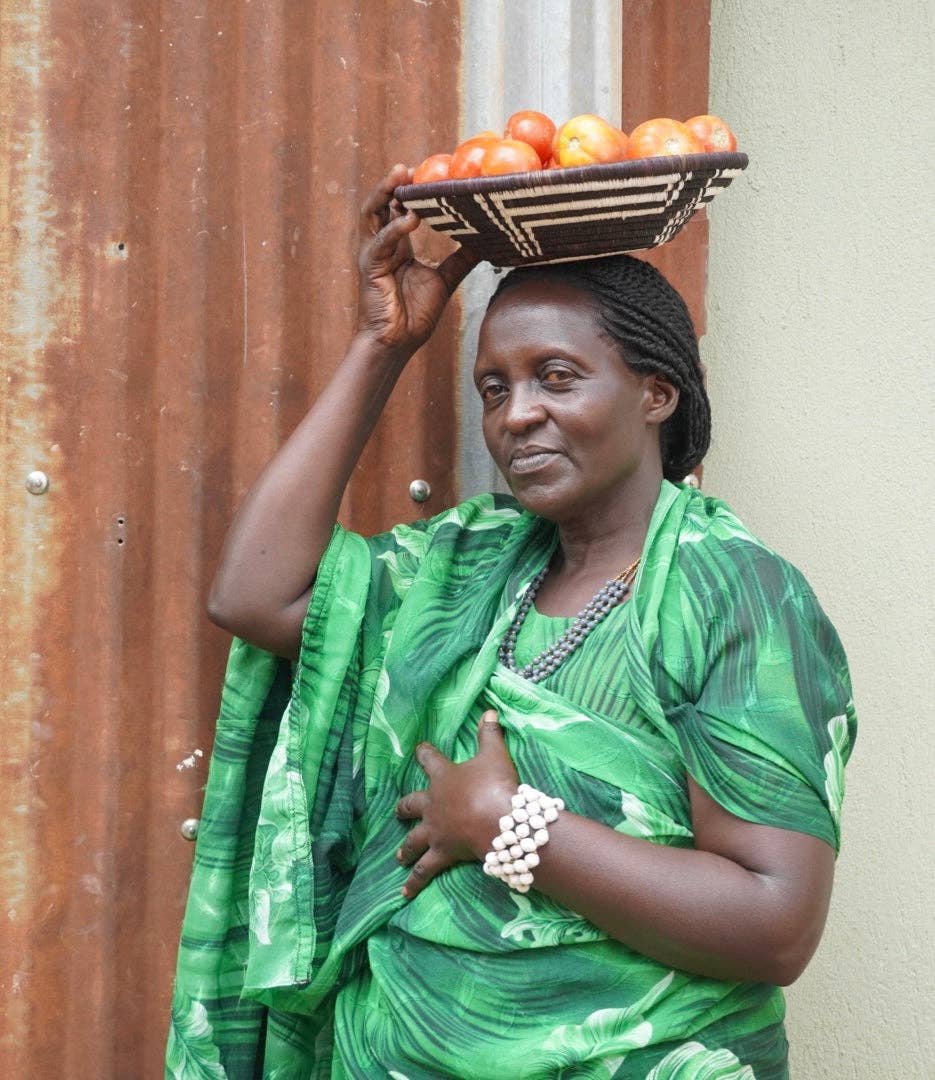 Crazy Love Africa - Vendita all'ingrosso Cestini - Cesto ugandese Zebra2