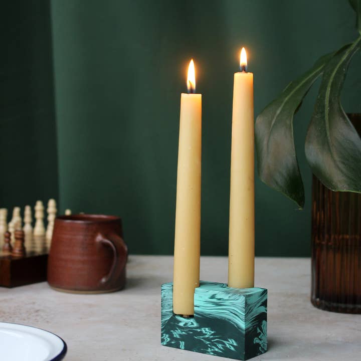 Rekha Maker - Wholesale Candle Holder - MINIMAL Jesmonite Candle Holder