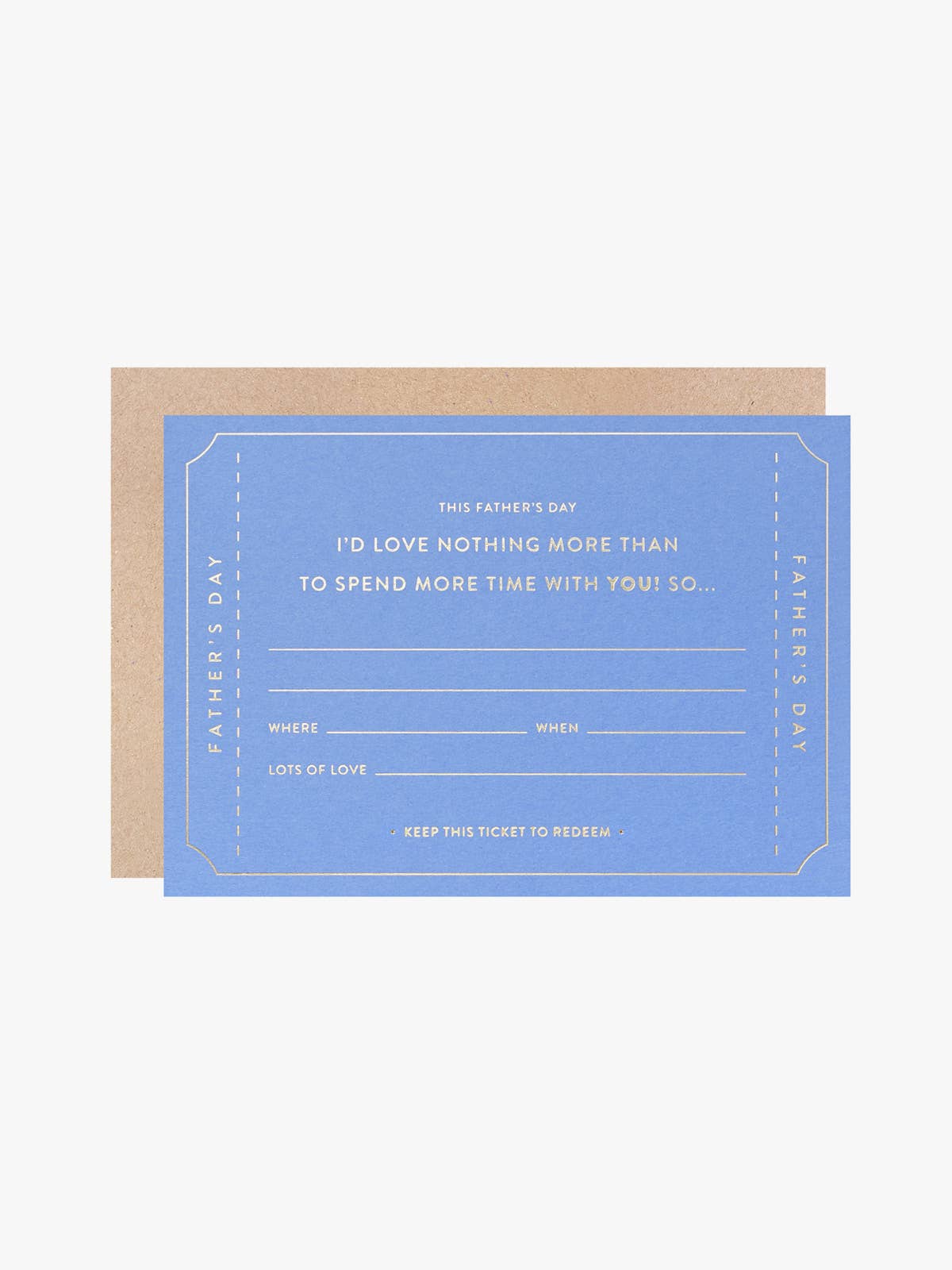 Another Loop - Wholesale Father's Day Card - Father’s Day Gift Voucher | Blank Ticket | Card For Dad2