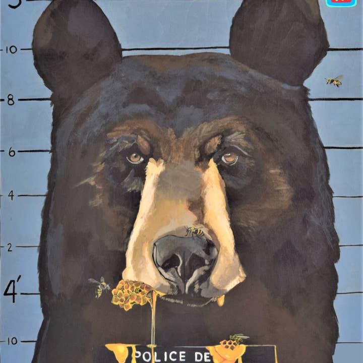 The Usual Suspects: Bear Sticker for wholesale by FLYN