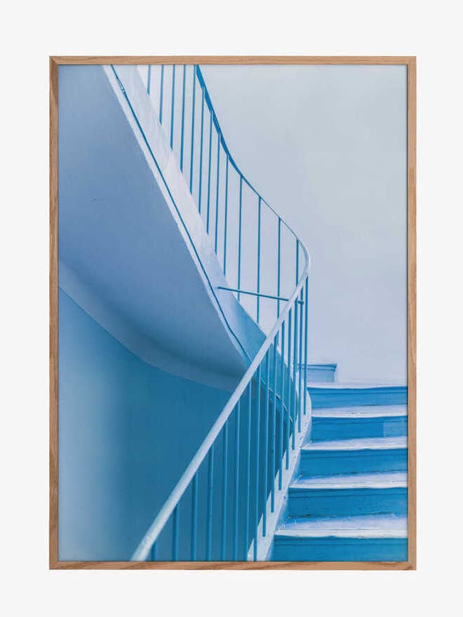 Blue Steps | Architectural Minimalism for wholesale by Pictufy Wholesale
