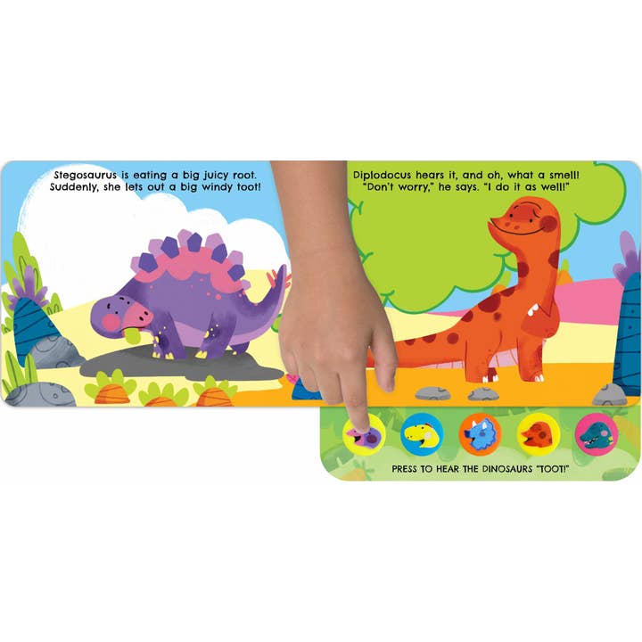 Little Hippo Books - Vente Livre pour bébés et tout-petits (jusqu'à 2 ans) - Préhistoriques Pétarades - Livre Sonore1