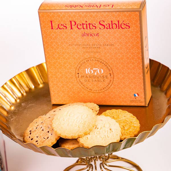 La Sablesienne USA - Wholesale Cookie - Apricot Chip French Shortbread Cookies | Gift Box1