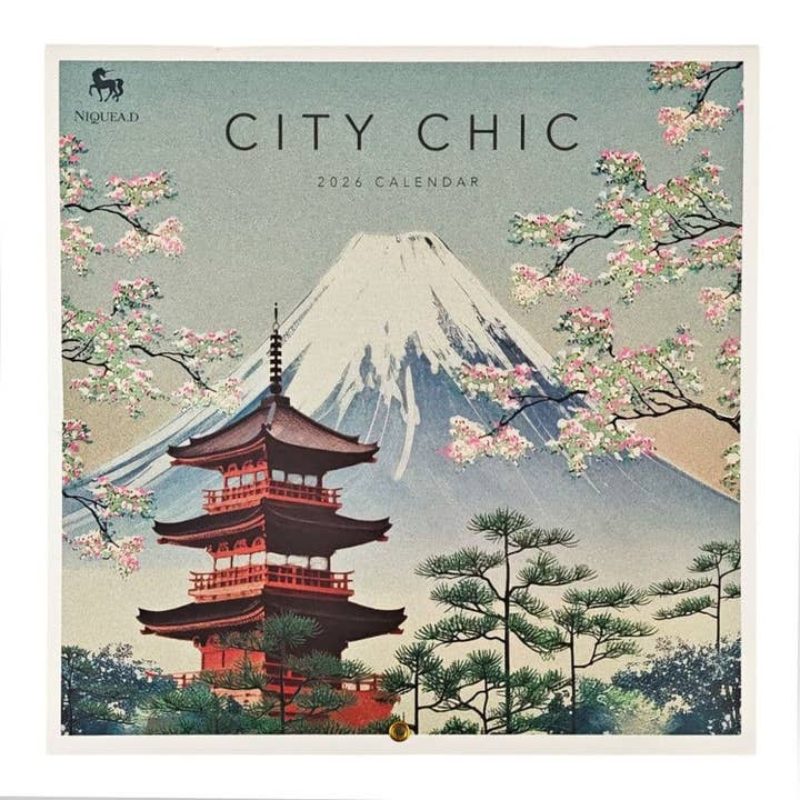 City Chic 2026 Wall Calendar for wholesale by NIQUEA.D