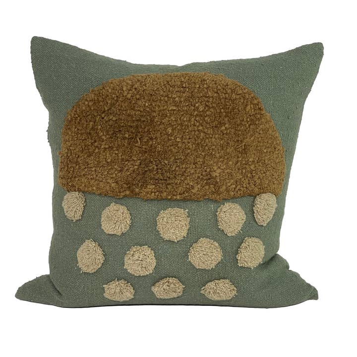 YUFFIE Pillow Throw Pillows Green for wholesale by Bryar Wolf