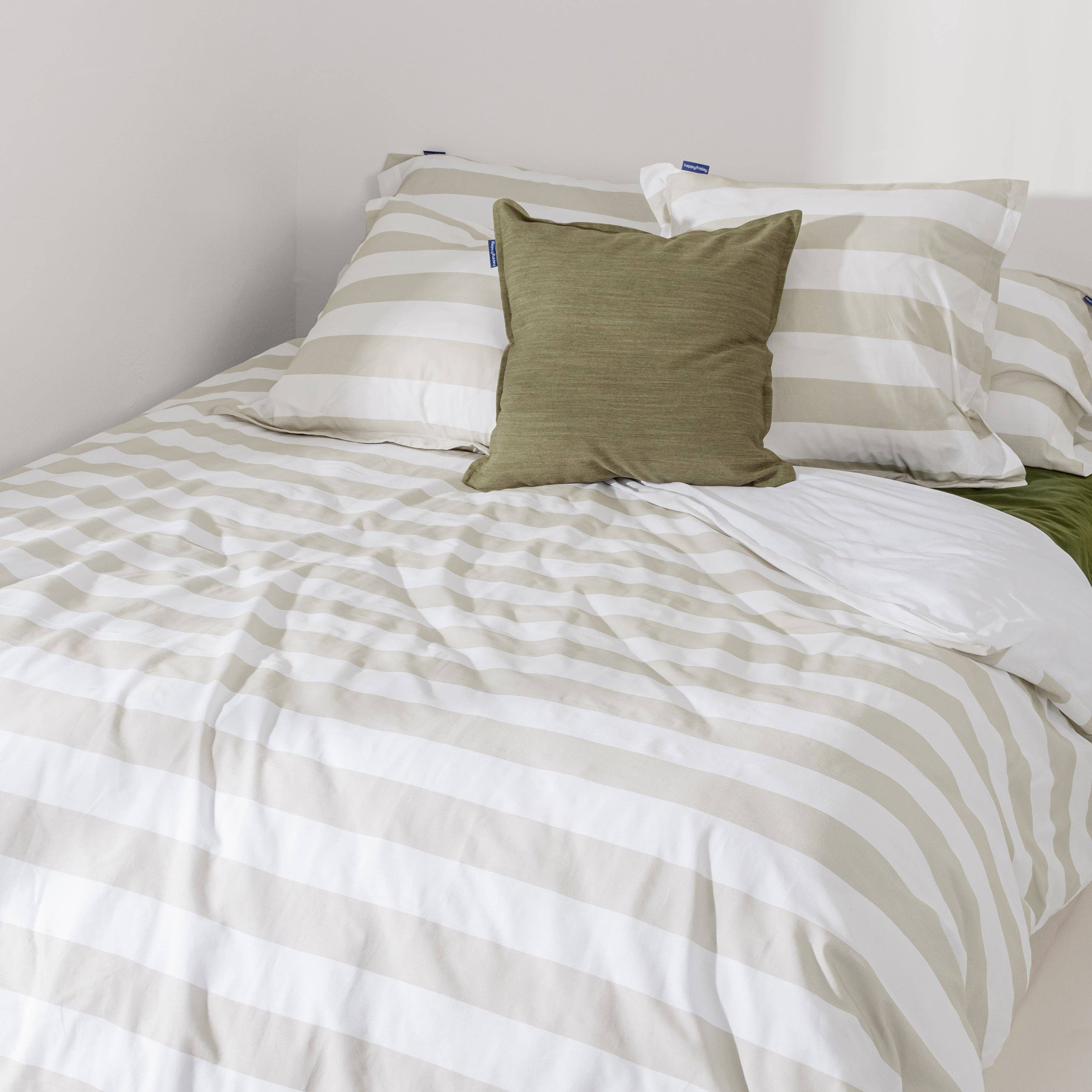 Happyfriday - Wholesale Duvet Cover - Breton Beige Duvet Cover2