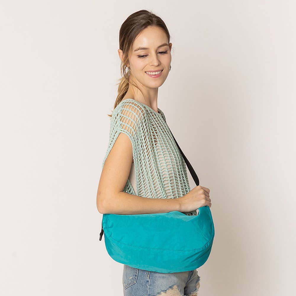 Sensibling Corp. - Vente Sac à bandoulière – femme - Sac à bandoulière Crescent1