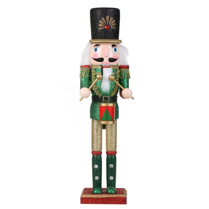 SINT - Wholesale Holiday Nutcracker - SINT 15 Inch Traditional Wooden Nutcracker for Christmas Decorations15