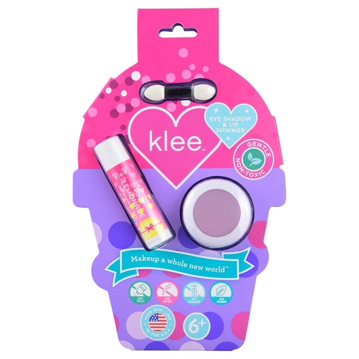 Klee Naturals - Wholesale Kids Makeup - Kids - Candy Shimmer - Sugar Pop Eye Shadow and Lip Shimmer
