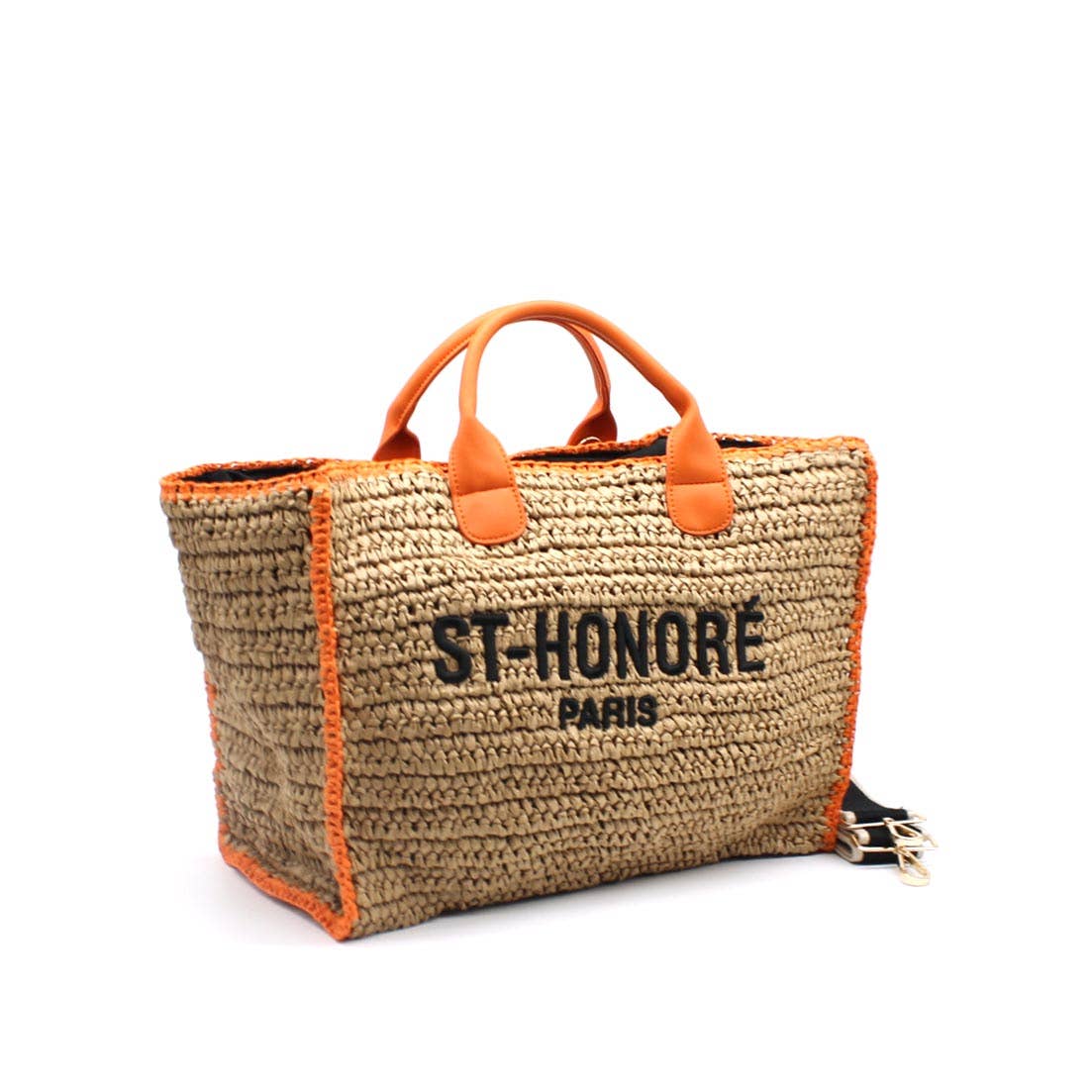 Vimoda - Wholesale Strandtas - GEHAAKT Tweekleurige gevlochten shopper ST-HONORÉ4