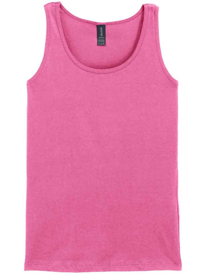 Pierre Francis – wholesale Tank top – Women′s – Gildan - Ladies SoftStyle® Tank Top2