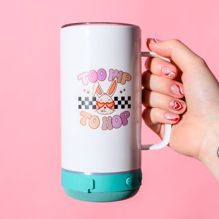 Avenue Wholesale - Wholesale Insulated Mug/Tumbler - Too Hip To Hop Speaker Tumbler0