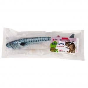 Natural Cat Toy - Wholesale Pet Toy - Cat - Catnip Mackerel Cuddle Fish 30cm1