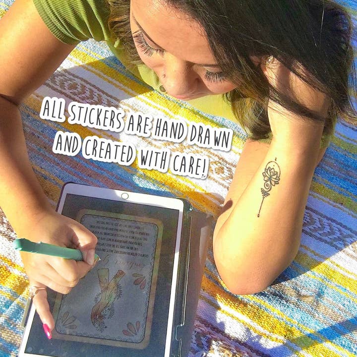 Michaela K Creations - Wholesale Sticker - Blunt sticker |420 Sticker | Stickers for Hydroflask |Flower