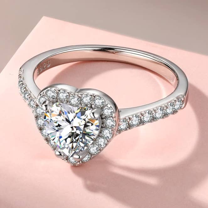 Versailles Heart Ring for wholesale by Glazd Jewels