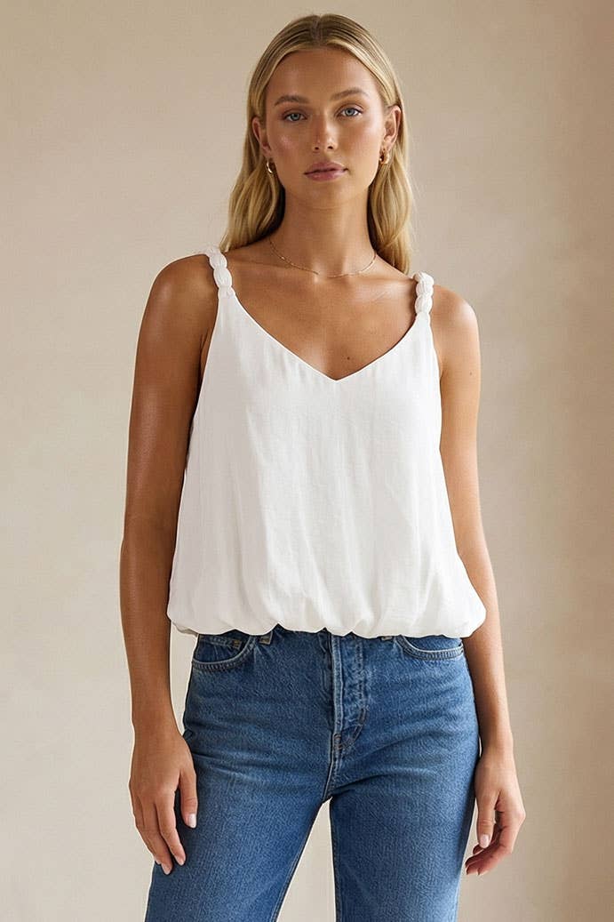 Naked Zebra - Wholesale Tank Top - Women's - Billowy Strap Accent Tank Top25