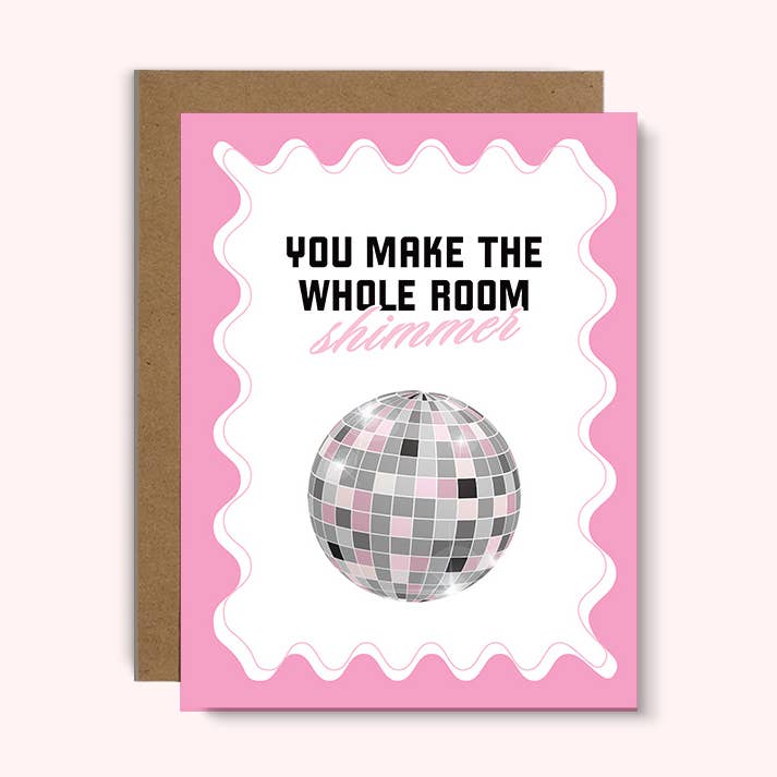 Shimmer Disco-kort for engroshandel hos Bold & Broad