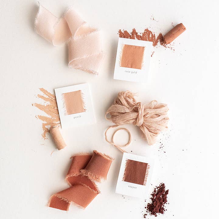 Silk Classic Ribbon in Champagne for wholesale by Tono + Co