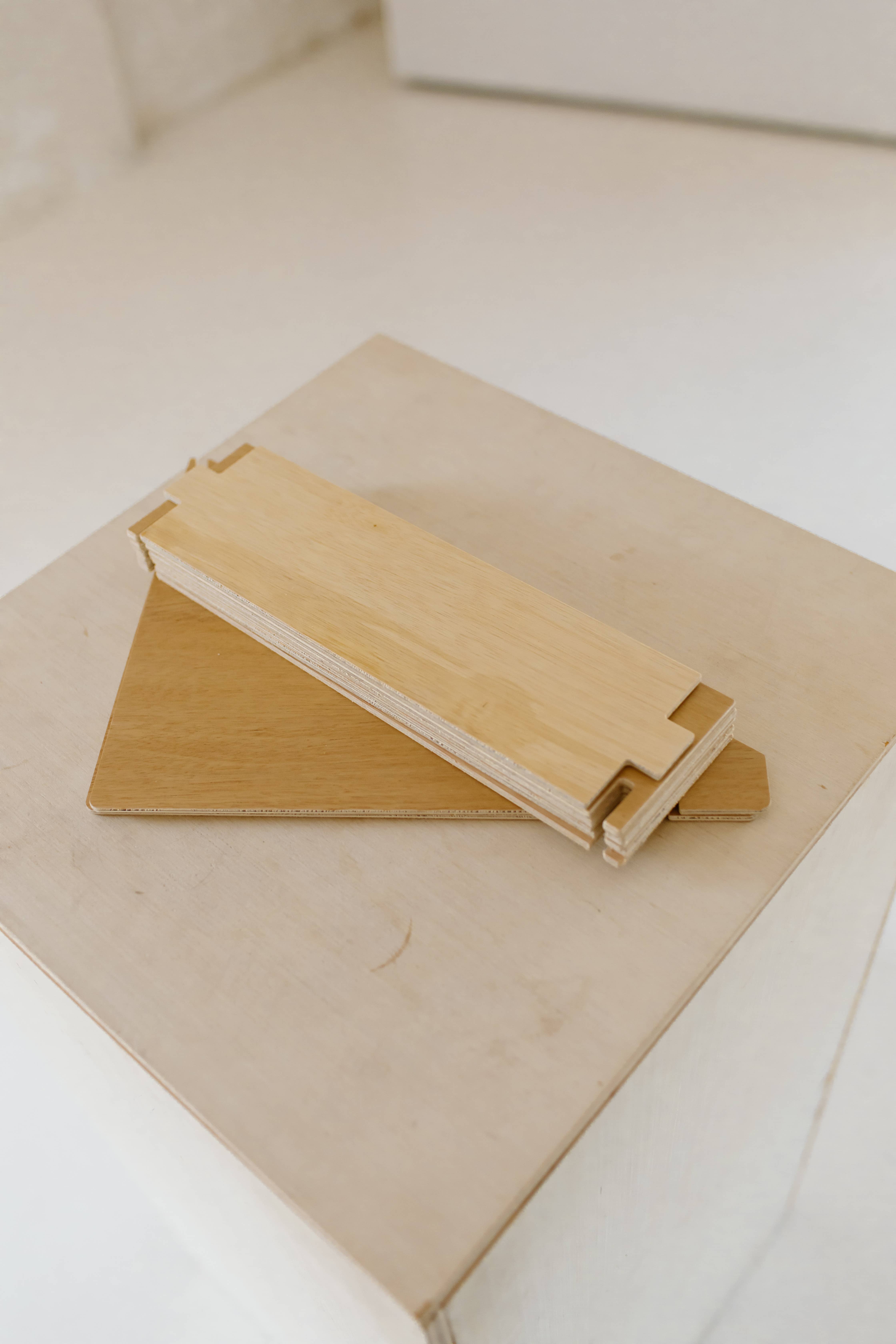 Reminder Nail Polish - Wholesale Display Shelf - 3-Tiered Birch Shelf (13")4