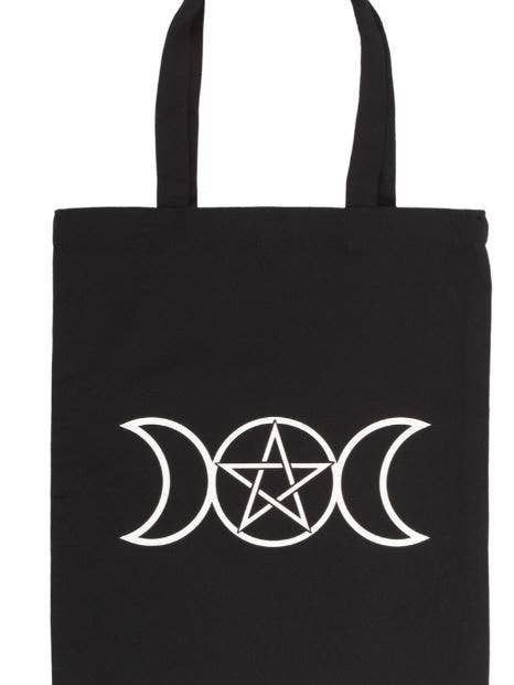Tote Bag - Triple Moon for wholesale by Sansaara Living