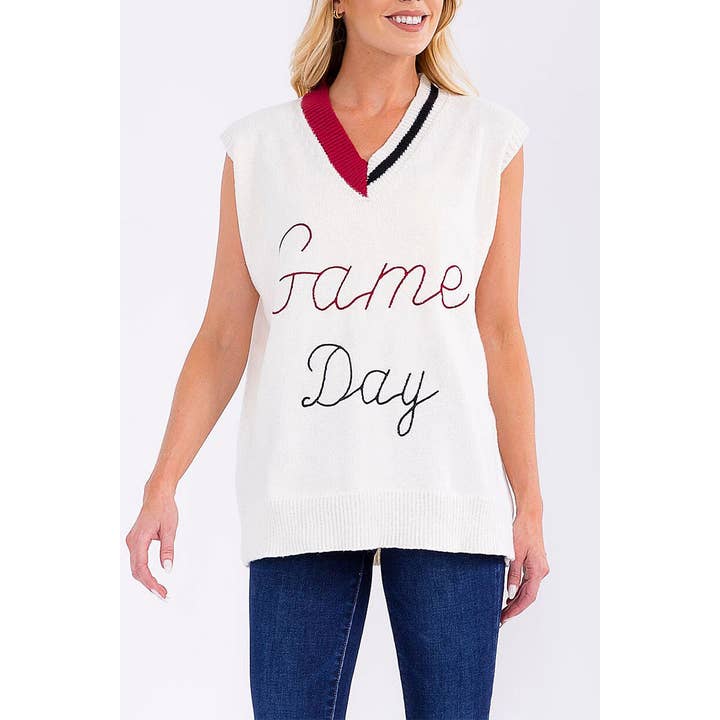 GILET EN MAILLE GRAPHIQUE SANS MANCHES À COL EN V et autres tendances Résultats pour gilet sans manches en vente B2B. Retours gratuits et paiement à 60 jours sur Faire sur Faire.